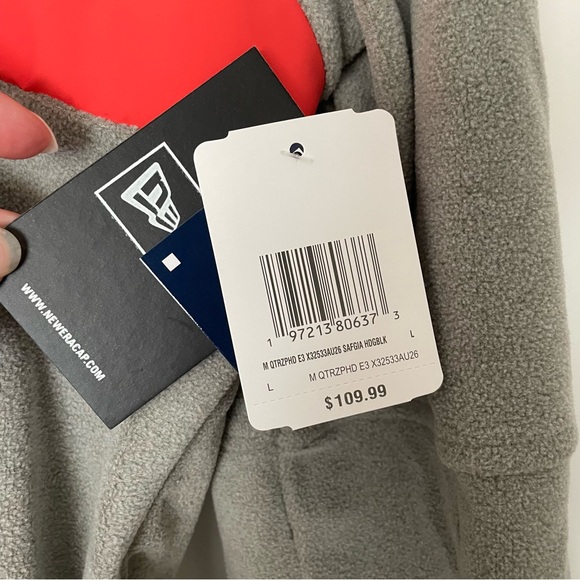 🎉HP🎉 San Francisco Giants 1/4 Zip Hoodie NWT - Picture 7 of 11